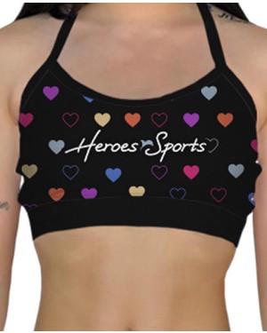 TOP ALCINHA HEARTS FEMININO - OFERTAÇO