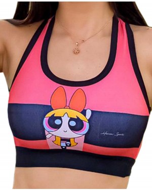 TOP FITNESS FLORZINHA FEMININO - OFERTAÇO