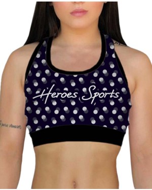 TOP FITNESS DOTS FEMININO - OFERTAÇO