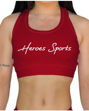 TOP FITNESS HEROES RED FEMININO - OFERTAÇO