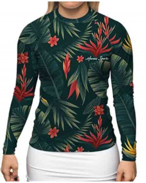 RASHGUARD FEMININO TROPICAL - OFERTAÇO