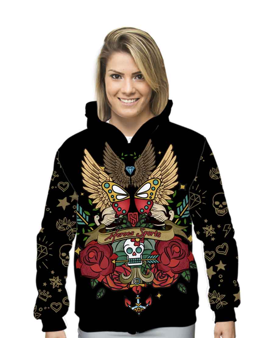 Moleton colegio sales americano feminino