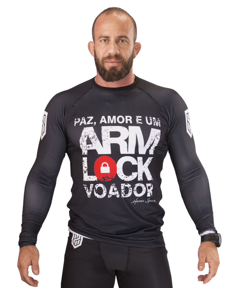 RASHGUARD MASCULINO ARM LOCK VOADOR
